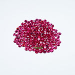 Load image into Gallery viewer, Round melee lab grown ruby