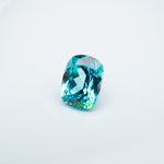 Load image into Gallery viewer, Antique cushion lab grown Paraiba YAG