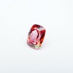 Load image into Gallery viewer, Antique cushion lab grown sunset coral padparadscha sapphire