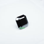 Load image into Gallery viewer, Asscher black moissanite