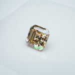 Load image into Gallery viewer, Asscher brown moissanite