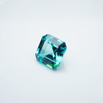 Load image into Gallery viewer, Asscher lab grown Paraiba YAG