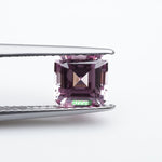 Load image into Gallery viewer, Asscher lab grown champagne sapphire