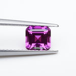 Load image into Gallery viewer, Asscher lab grown kunzite sapphire