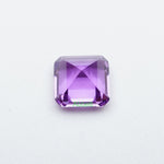 Load image into Gallery viewer, Asscher lab grown purple sapphire