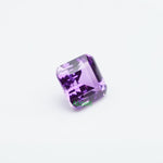 Load image into Gallery viewer, Asscher lab grown purple sapphire