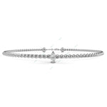 Load image into Gallery viewer, Marquise Solitaire Bangles Bracelet BASO1412