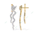 Load image into Gallery viewer, Round Fashion Climbers Earring CLFA1379