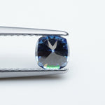 Load image into Gallery viewer, Cushion blue moissanite