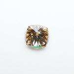 Load image into Gallery viewer, Cushion brown moissanite