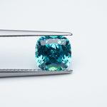 Load image into Gallery viewer, Cushion lab grown Paraiba YAG