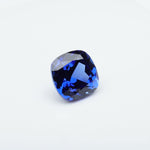 Load image into Gallery viewer, Cushion lab grown blue sapphire