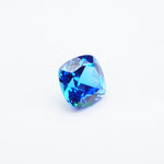 Load image into Gallery viewer, Cushion lab grown cobalt spinel