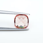 Load image into Gallery viewer, Cushion lab grown orange sapphire