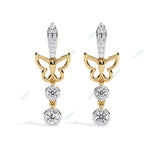 Load image into Gallery viewer, Bezel Dangle Earring DAFA1378