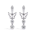 Load image into Gallery viewer, Bezel Dangle Earring DAFA1378
