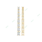 Load image into Gallery viewer, Four Prong Dangle Earring DAFO034