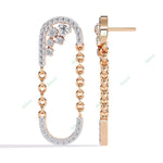 Load image into Gallery viewer, Round Loop Dangle Earring DALO1381