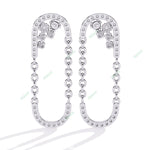 Load image into Gallery viewer, Round Loop Dangle Earring DALO1381