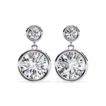 Load image into Gallery viewer, Round Classic Drop Earring DRCL1361