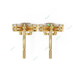 Load image into Gallery viewer, Round Four Prong Drop Earring DRFO1359