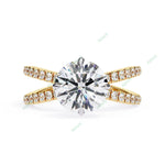 Load image into Gallery viewer, Accented Engagement Ring ENAC1085
