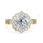 Load image into Gallery viewer, Accented Engagement Ring ENAC1096
