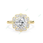 Load image into Gallery viewer, Accented Engagement Ring ENAC1097