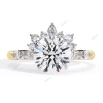 Load image into Gallery viewer, Accented Engagement Ring ENAC1135