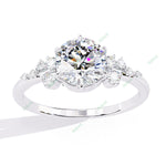 Load image into Gallery viewer, Accented Engagement Ring ENAC1146
