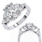 Load image into Gallery viewer, Accented Engagement Ring ENAC1164