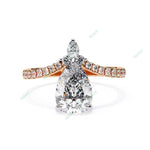 Load image into Gallery viewer, Accented Engagement Ring ENAC1165