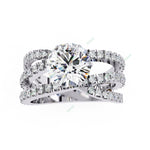 Load image into Gallery viewer, Accented Engagement Ring ENAC1174