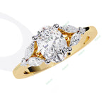 Load image into Gallery viewer, Accented Engagement Ring ENAC1182