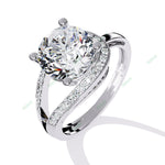 Load image into Gallery viewer, Accented Engagement Ring ENAC1193
