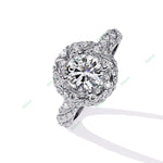 Load image into Gallery viewer, Accented Engagement Ring ENAC1197