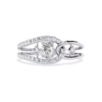 Load image into Gallery viewer, Accented Engagement Ring ENAC1199
