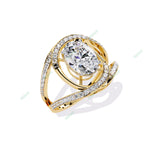 Load image into Gallery viewer, Accented Engagement Ring ENAC1219
