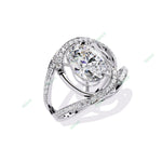 Load image into Gallery viewer, Accented Engagement Ring ENAC1219
