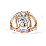 Load image into Gallery viewer, Accented Engagement Ring ENAC1219