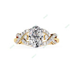 Load image into Gallery viewer, Accented Engagement Ring ENAC1220