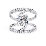 Load image into Gallery viewer, Accented Engagement Ring ENAC1221