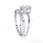 Load image into Gallery viewer, Accented Engagement Ring ENAC1226