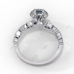 Load image into Gallery viewer, Accented Engagement Ring ENAC1494