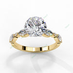 Load image into Gallery viewer, Accented Engagement Ring ENAC1494