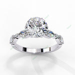 Load image into Gallery viewer, Accented Engagement Ring ENAC1494