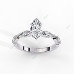 Load image into Gallery viewer, Accented Engagement Ring ENAC1495