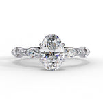 Load image into Gallery viewer, Accented Engagement Ring ENAC1496