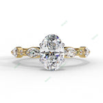 Load image into Gallery viewer, Accented Engagement Ring ENAC1496
