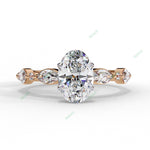 Load image into Gallery viewer, Accented Engagement Ring ENAC1496